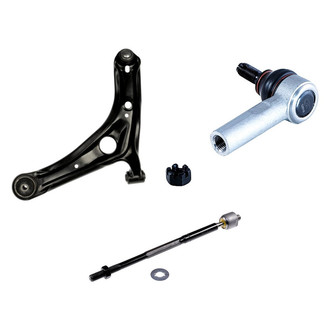 Dorman® - OE Solutions™ Front Passenger Side Lower Control Arm with Ball Joint and Tie Rod End Kit