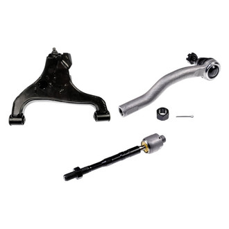 Dorman® - OE Solutions™ Front Passenger Side Lower Control Arm with Ball Joint and Tie Rod End Kit