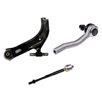 Dorman® - OE Solutions™ Front Passenger Side Lower Control Arm with Ball Joint and Tie Rod End Kit