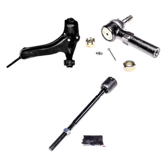 Dorman® - OE Solutions™ Front Passenger Side Lower Control Arm with Ball Joint and Tie Rod End Kit