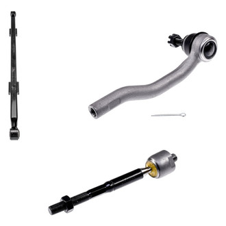 Dorman® - OE Solutions™ Front Passenger Side Lower Control Arm with Ball Joint and Tie Rod End Kit