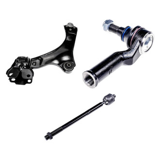Dorman® - OE Solutions™ Front Passenger Side Lower Control Arm with Ball Joint and Tie Rod End Kit