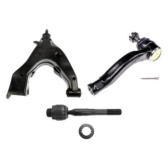 Dorman® - OE Solutions™ Front Passenger Side Lower Control Arm with Ball Joint and Tie Rod End Kit