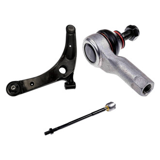 Dorman® - OE Solutions™ Front Passenger Side Lower Control Arm with Ball Joint and Tie Rod End Kit