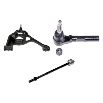 Dorman® - OE Solutions™ Front Passenger Side Lower Control Arm with Ball Joint and Tie Rod End Kit