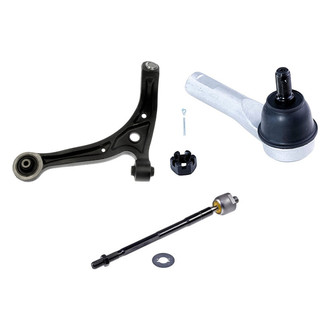 Dorman® - OE Solutions™ Front Passenger Side Lower Control Arm with Ball Joint and Tie Rod End Kit