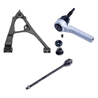 Dorman® - OE Solutions™ Front Passenger Side Lower Control Arm with Ball Joint and Tie Rod End Kit