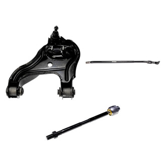 Dorman® - OE Solutions™ Front Passenger Side Lower Control Arm with Ball Joint and Tie Rod End Kit
