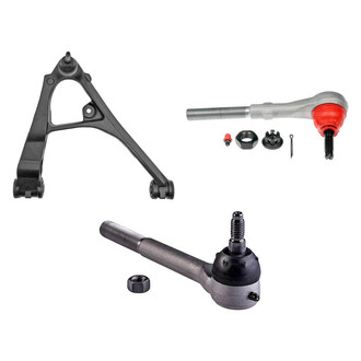Dorman® - OE Solutions™ Front Passenger Side Lower Control Arm with Ball Joint and Tie Rod End Kit