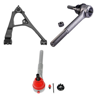 Dorman® - OE Solutions™ Front Passenger Side Lower Control Arm with Ball Joint and Tie Rod End Kit