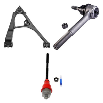 Dorman® - OE Solutions™ Front Passenger Side Lower Control Arm with Ball Joint and Tie Rod End Kit