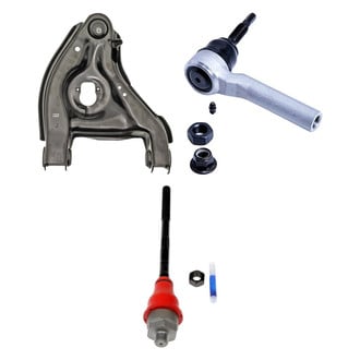 Dorman® - OE Solutions™ Front Passenger Side Lower Control Arm with Ball Joint and Tie Rod End Kit