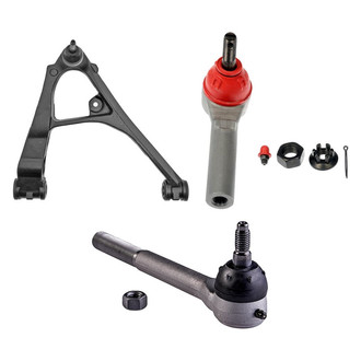 Dorman® - OE Solutions™ Front Passenger Side Lower Control Arm with Ball Joint and Tie Rod End Kit