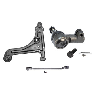 Dorman® - OE Solutions™ Front Passenger Side Lower Control Arm with Ball Joint and Tie Rod End Kit