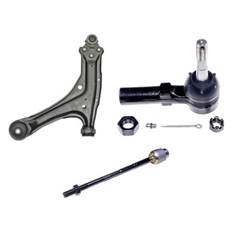Dorman® - OE Solutions™ Front Passenger Side Lower Control Arm with Ball Joint and Tie Rod End Kit