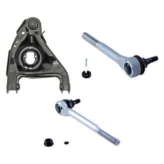Dorman® - OE Solutions™ Front Passenger Side Lower Control Arm with Ball Joint and Tie Rod End Kit