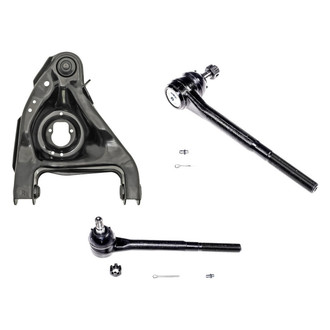 Dorman® - OE Solutions™ Front Passenger Side Lower Control Arm with Ball Joint and Tie Rod End Kit