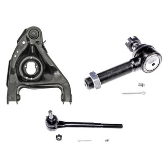 Dorman® - OE Solutions™ Front Passenger Side Lower Control Arm with Ball Joint and Tie Rod End Kit