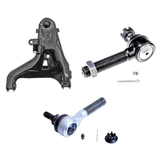 Dorman® - OE Solutions™ Front Passenger Side Lower Control Arm with Ball Joint and Tie Rod End Kit