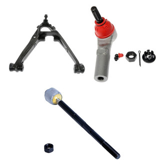 Dorman® - OE Solutions™ Front Passenger Side Lower Control Arm with Ball Joint and Tie Rod End Kit