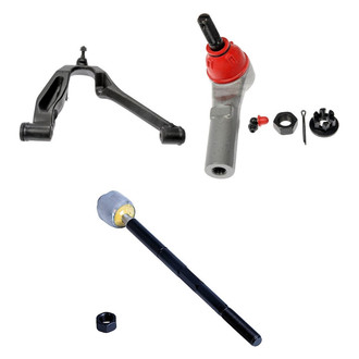 Dorman® - OE Solutions™ Front Passenger Side Lower Control Arm with Ball Joint and Tie Rod End Kit