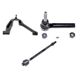 Dorman® - OE Solutions™ Front Passenger Side Lower Control Arm with Ball Joint and Tie Rod End Kit