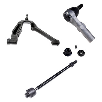 Dorman® - OE Solutions™ Front Passenger Side Lower Control Arm with Ball Joint and Tie Rod End Kit