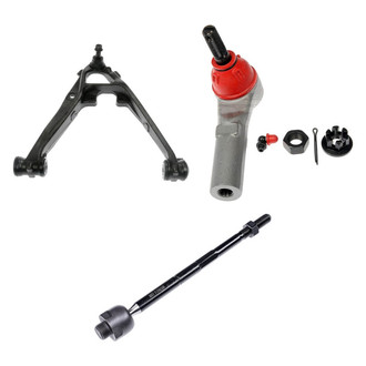 Dorman® - OE Solutions™ Front Passenger Side Lower Control Arm with Ball Joint and Tie Rod End Kit