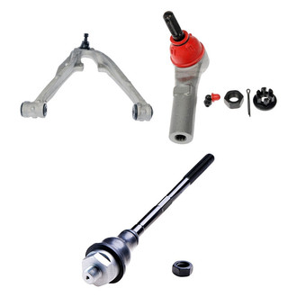 Dorman® - OE Solutions™ Front Passenger Side Lower Control Arm with Ball Joint and Tie Rod End Kit