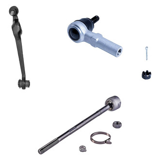 Dorman® - OE Solutions™ Front Passenger Side Lower Control Arm with Ball Joint and Tie Rod End Kit