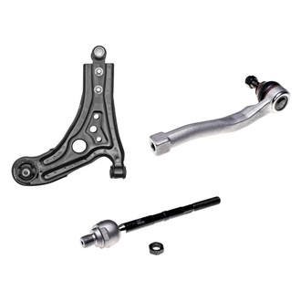 Dorman® - OE Solutions™ Front Passenger Side Lower Control Arm with Ball Joint and Tie Rod End Kit