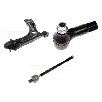 Dorman® - Mas Front Passenger Side Lower Control Arm with Ball Joint and Tie Rod End Kit