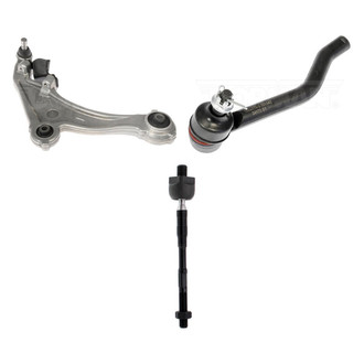 Dorman® - Mas Front Passenger Side Lower Control Arm with Ball Joint and Tie Rod End Kit