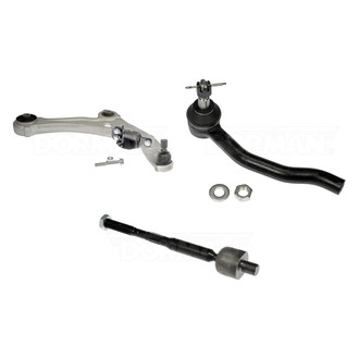 Dorman® - Mas Front Passenger Side Lower Control Arm with Ball Joint and Tie Rod End Kit