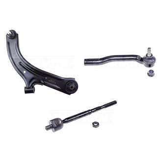 Dorman® - Mas Front Passenger Side Lower Control Arm with Ball Joint and Tie Rod End Kit