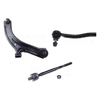 Dorman® - Mas Front Passenger Side Lower Control Arm with Ball Joint and Tie Rod End Kit