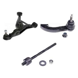 Dorman® - Mas Front Passenger Side Lower Control Arm with Ball Joint and Tie Rod End Kit
