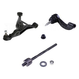 Dorman® - Mas Front Passenger Side Lower Control Arm with Ball Joint and Tie Rod End Kit