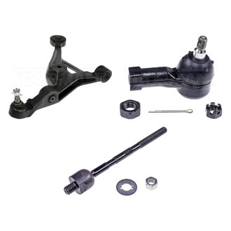 Dorman® - Mas Front Passenger Side Lower Control Arm with Ball Joint and Tie Rod End Kit