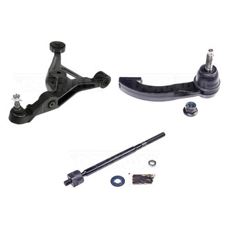 Dorman® - Mas Front Passenger Side Lower Control Arm with Ball Joint and Tie Rod End Kit