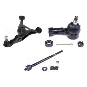 Dorman® - Mas Front Passenger Side Lower Control Arm with Ball Joint and Tie Rod End Kit
