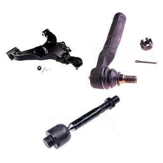 Dorman® - Mas Front Passenger Side Lower Control Arm with Ball Joint and Tie Rod End Kit
