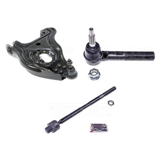 Dorman® - Mas Front Passenger Side Lower Control Arm with Ball Joint and Tie Rod End Kit
