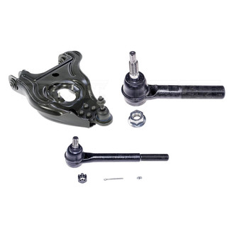 Dorman® - Mas Front Passenger Side Lower Control Arm with Ball Joint and Tie Rod End Kit