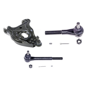Dorman® - Mas Front Passenger Side Lower Control Arm with Ball Joint and Tie Rod End Kit