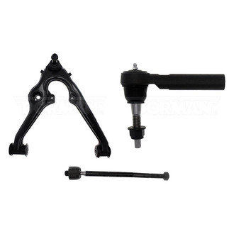 Dorman® - Mas Front Passenger Side Lower Control Arm with Ball Joint and Tie Rod End Kit