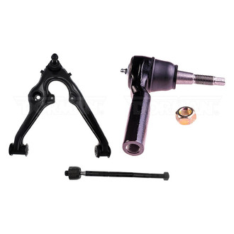 Dorman® - Mas Front Passenger Side Lower Control Arm with Ball Joint and Tie Rod End Kit