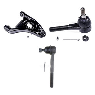 Dorman® - Mas Front Passenger Side Lower Control Arm with Ball Joint and Tie Rod End Kit