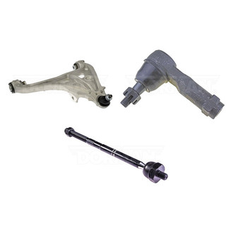 Dorman® - Mas Front Passenger Side Lower Control Arm with Ball Joint and Tie Rod End Kit