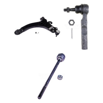 Dorman® - Mas Front Passenger Side Lower Control Arm with Ball Joint and Tie Rod End Kit